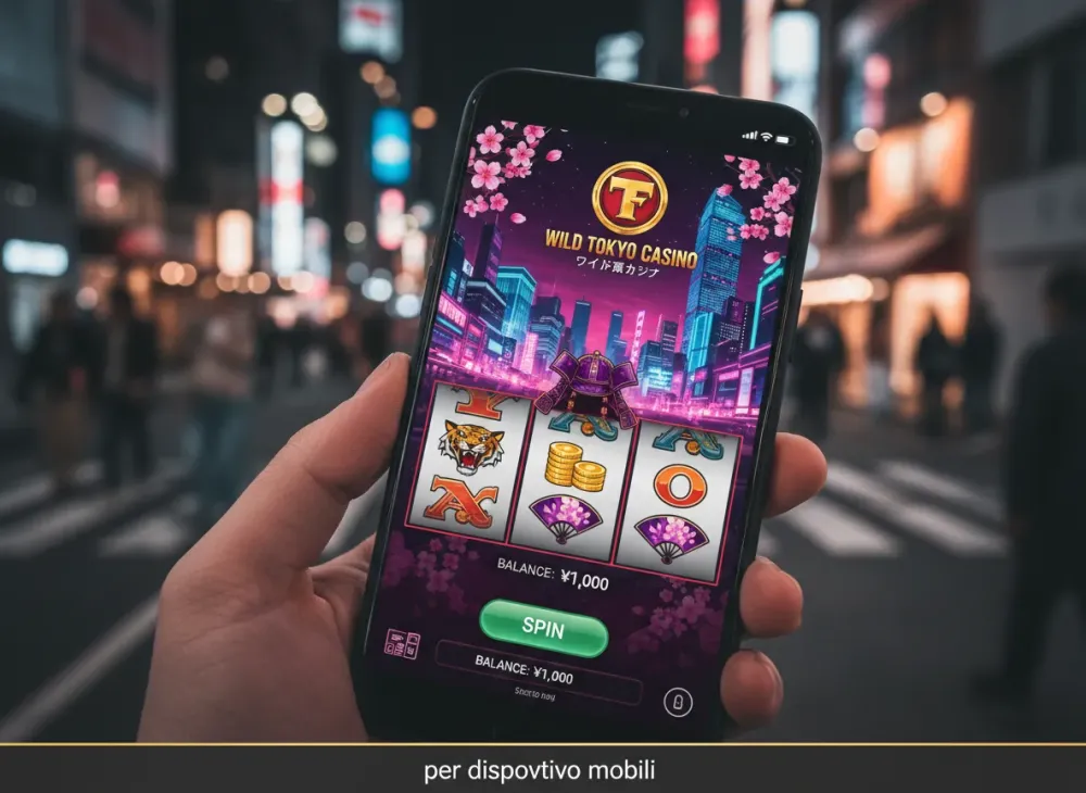 Wild tokyo casino app per dispositivi mobili