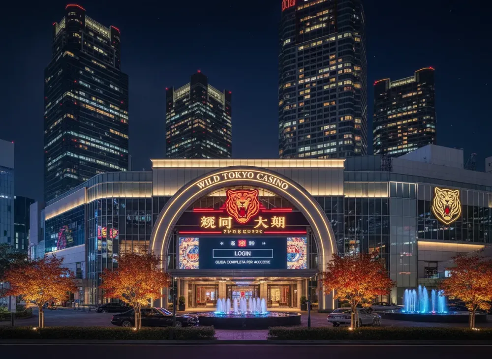 Wild tokyo casino login - Guida completa per accedere